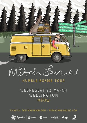 Mitch James - Humble Roadie Tour (Wellington) photo