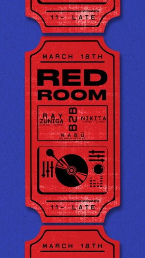Red Room: Ray Zuniga B2B Nikita, Nabū photo