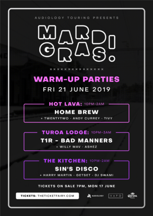 The MARDI GRAS 2019 Warm-Up Party