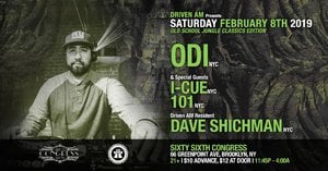 Old School Jungle Classics w/ DJ ODI by Driven AM - Feb 8th, 2020