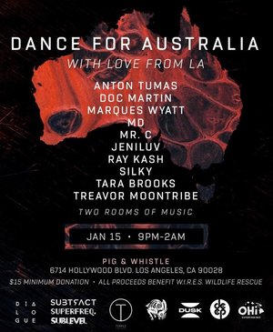 Dance for Australia, With Love from LA