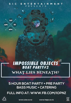 Impossible Objects Boat Party #2 - What lies beneath?