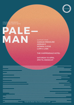 Colours presents a daytime party with Paleman (Swamp81/UK)