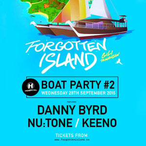 Forgotten Island 2016 - Hospitality Boat Party
