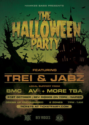 The Halloween Party ft "TREi & JABZ MC"  - Napier photo