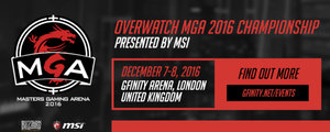 Overwatch MGA 2016 Championship presented by MSI