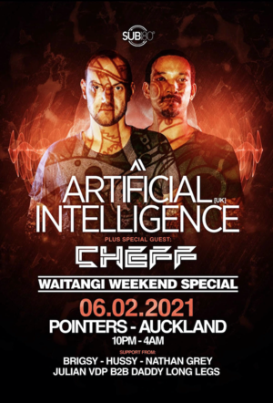 Artificial Intelligence (UK) + Special Guest CHEFF