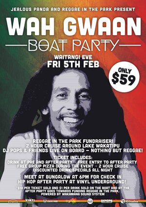 Waitangi Eve Wah Gwaan Boat Party photo