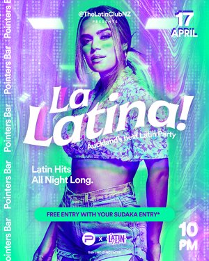 La Latina! by The Latin Club | 17 April at Pointers photo
