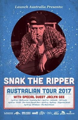 Snak The Ripper - Australian Tour 2017 - BRISBANE photo