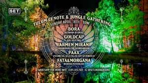 Tulum Cenote and Jungle Gathering with Bora, Goldcap, Armen Miran photo