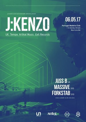 Grounded Presents: J:Kenzo (UK) and Juss B (UK)