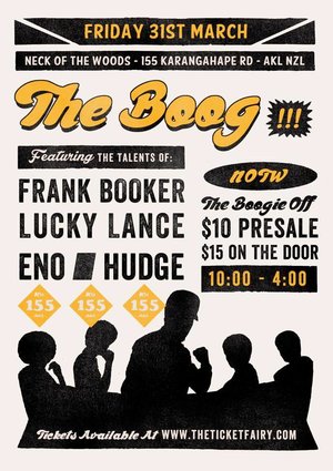 Neck Of The Woods Presents : THE BOOG photo