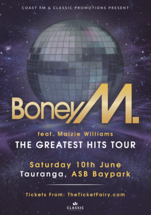 BONEY M 'Greatest Hits Tour' - Tauranga