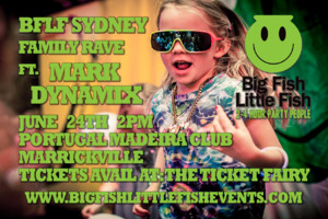 Big Fish Little Fish SYD Family Rave Feat. Mark Dynamix photo