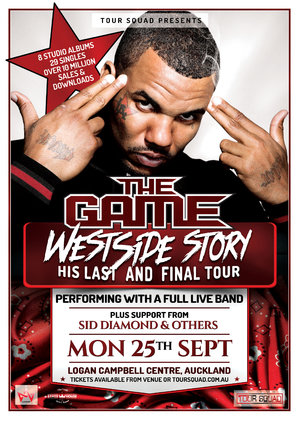 **CANCELLED** - THE GAME WESTSIDE STORY TOUR 2017