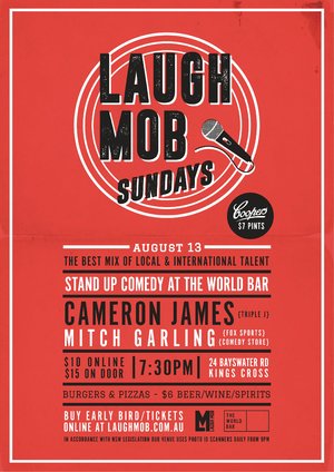Laugh Mob Sundays feat. Cameron James (Triple J)