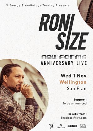 Roni Size - New Forms 20th Anniversary Tour - Wellington photo