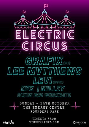Electric Circus FT Grafix + Lee Mvtthews (CANCELLED) photo