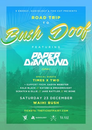 Bush Doof 3.0 ft. Paper Diamond (USA) & more