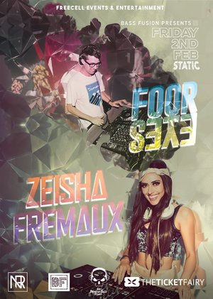 Bass Fusion FT: Zeisha Fremaux & Foor eyes photo