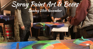 Spray Paint Art & Beers