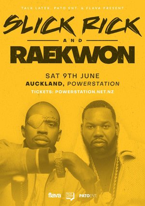 Slick Rick and Raekwon - Auckland photo