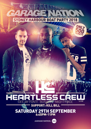 GARAGE NATION ft HEARTLESS CREW (Boat Party)