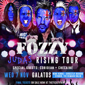 Fozzy - Judas Rising Tour photo