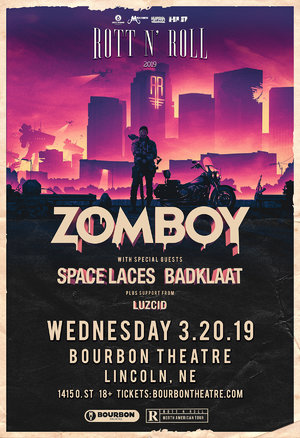 Zomboy Rott N' Roll Tour 2019 - LINCOLN, NE photo