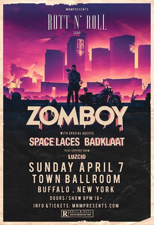 Zomboy Rott N' Roll Tour 2019 - BUFFALO, NY photo
