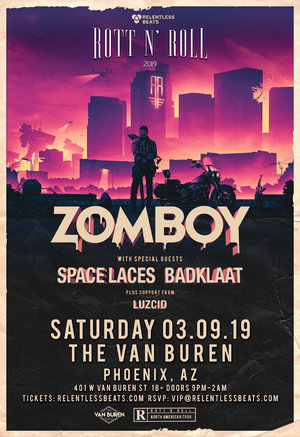 Zomboy Rott N' Roll Tour 2019 - PHOENIX, AZ photo