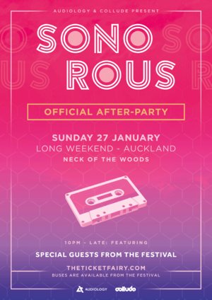 Sonorous Festival 2019 - Official Afterparty