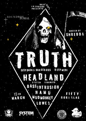 Bass Intrusion Presents 002: TRUTH & Headland photo