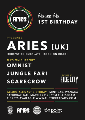 Allure-All 1st Birthday Featuring ARIES