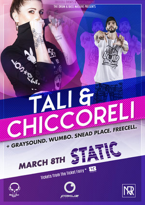 The Drum & Bass Massive presents: Tali and Chiccoreli photo
