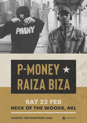 Audiology Presents: P-Money & Raiza Biza photo