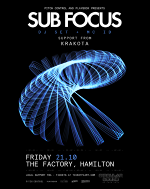 Sub Focus DJ Set + MC ID - Hamilton photo