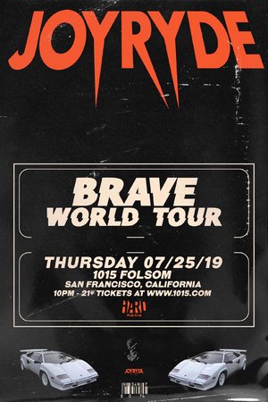JOYRYDE "Brave" World Tour - San Francisco, CA - 7/25 photo