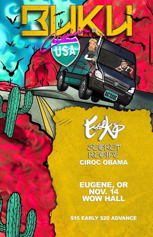 BUKU's 'Crusin' Tour - Eugene, OR - 11/14