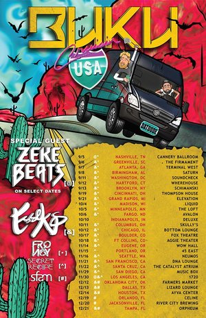 Buku's 'Cruisin' Tour - Atlanta, GA - 9/7