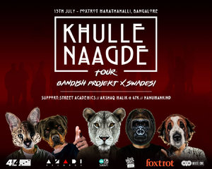 Bandish Projekt x Swadesi in Bangalore / Khulle Naagde Tour photo