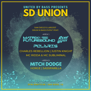 SD Union w/ Matrix & Futurebound, Polaris & Rene LaVice