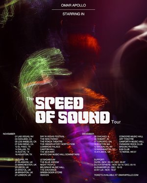 Omar Apollo - The Speed of Sound Tour - Paris, France photo
