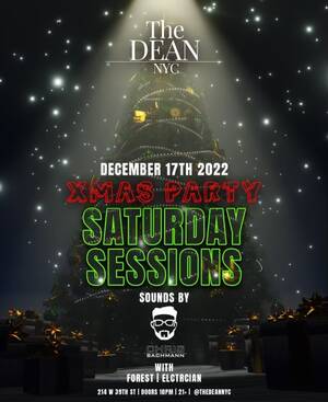 Christmas Party @ The Dean 12/17
