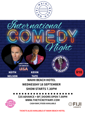 International Comedy Night - Waihi Beach photo