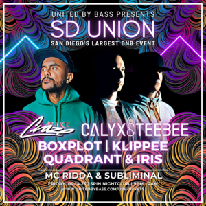 SD Union w/ DJ Craze, Calyx & Teebee + More