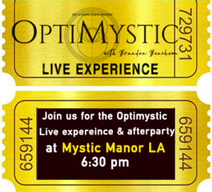Optimystic Live Experience - NOV 23 2019