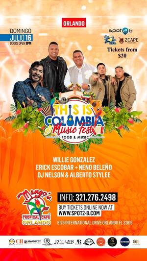THIS IS COLOMBIA MUSIC FEST ORLANDO