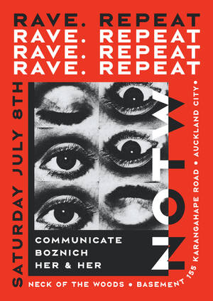 RAVE REPEAT Feat. COMMUNICATE, BOZNICH, HER & HER